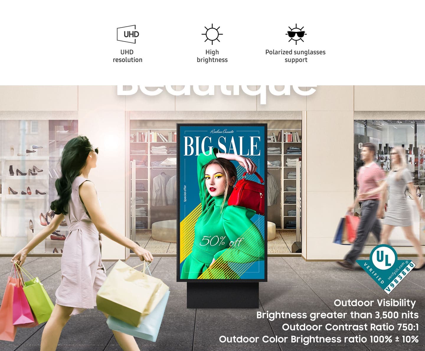 Samsung Outdoor Signage (OH Series)